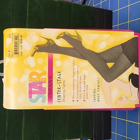 SPANX Accessories - SPANX Star Patterned Shaping Tights Heathered Size A New
